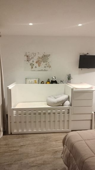 Cuna convertible bebé