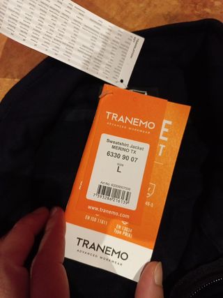 Chaquetilla térmica Tranemo negra
