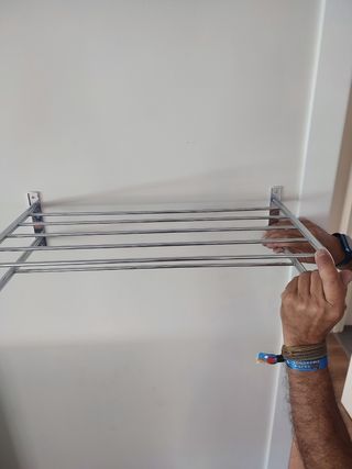 Tendal de Pared Metálico Soporte toallas