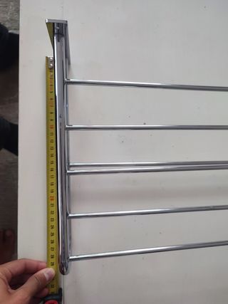 Tendal de Pared Metálico Soporte toallas