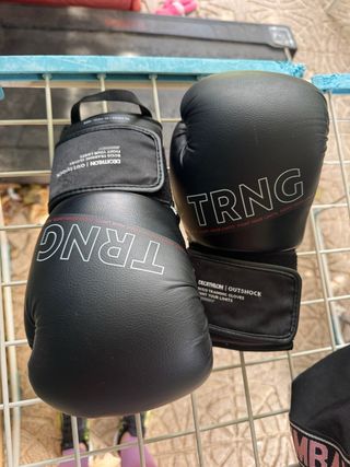 Guantes boxeo TRNG Decathlon
