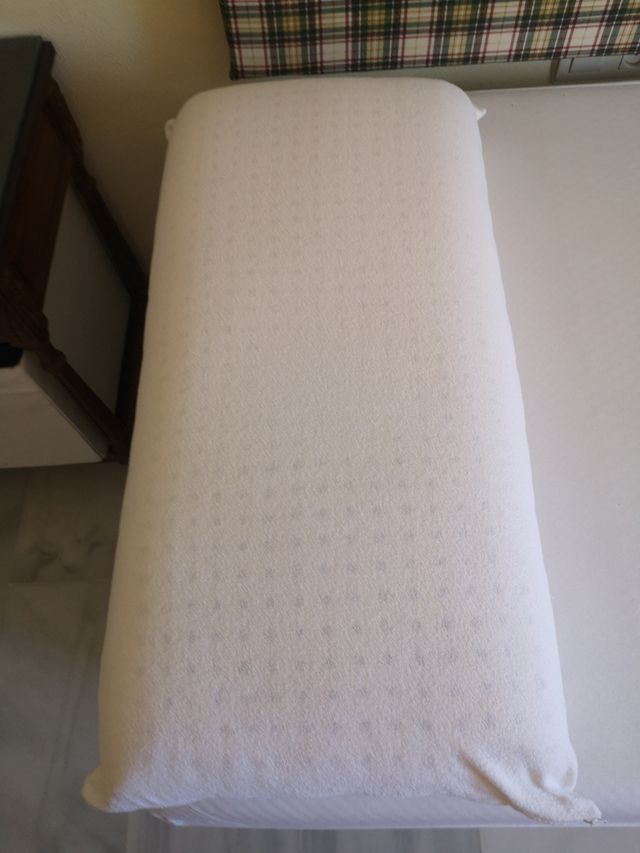 Cuscino in lattice 90cm - Bianco