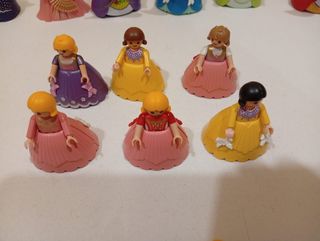 Lote 6 Muñecas Playmobil Princesitas