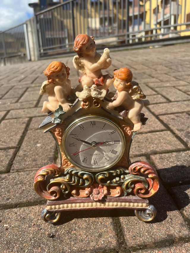 Orologio vintage angeli