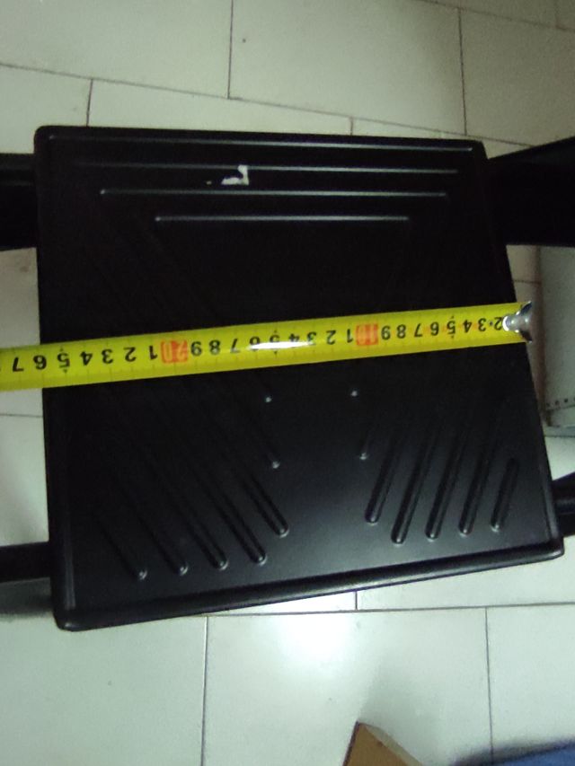 Escalera 3 peldaños plegable