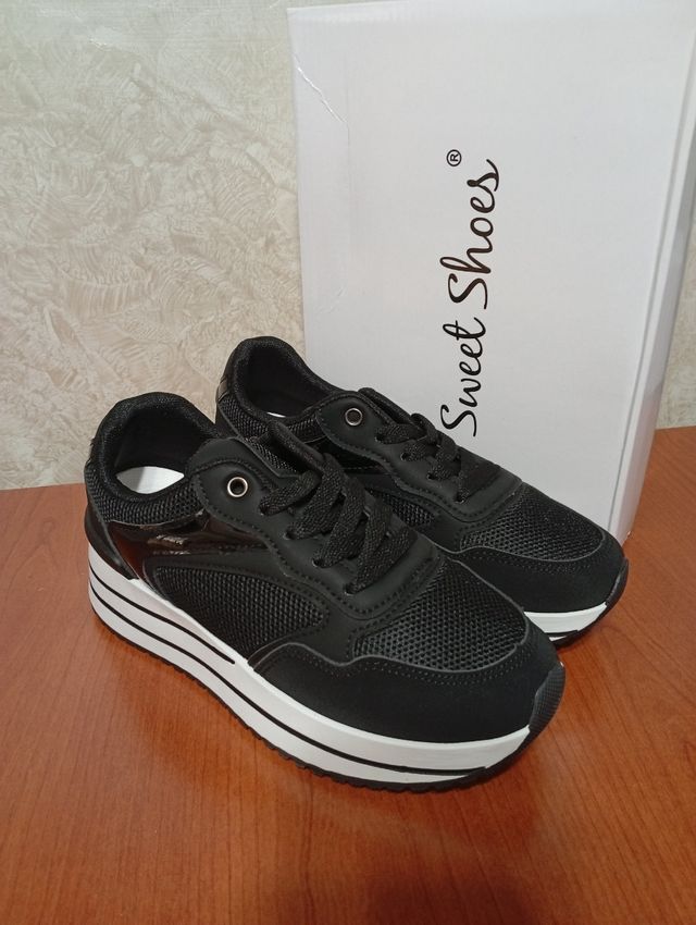 Sweet Shoes nere - Scarpe sportive donna 38