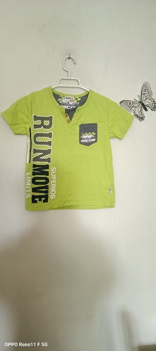 Camiseta niño - Verde 