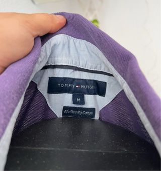 Polo Tommy Hilfiger morado