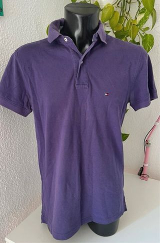 Polo Tommy Hilfiger morado