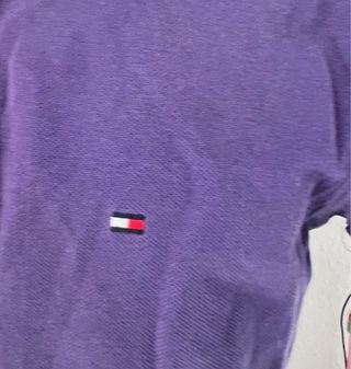 Polo Tommy Hilfiger morado