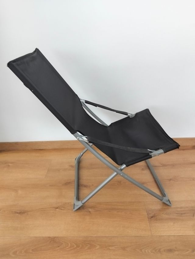 Silla Plegable Negra