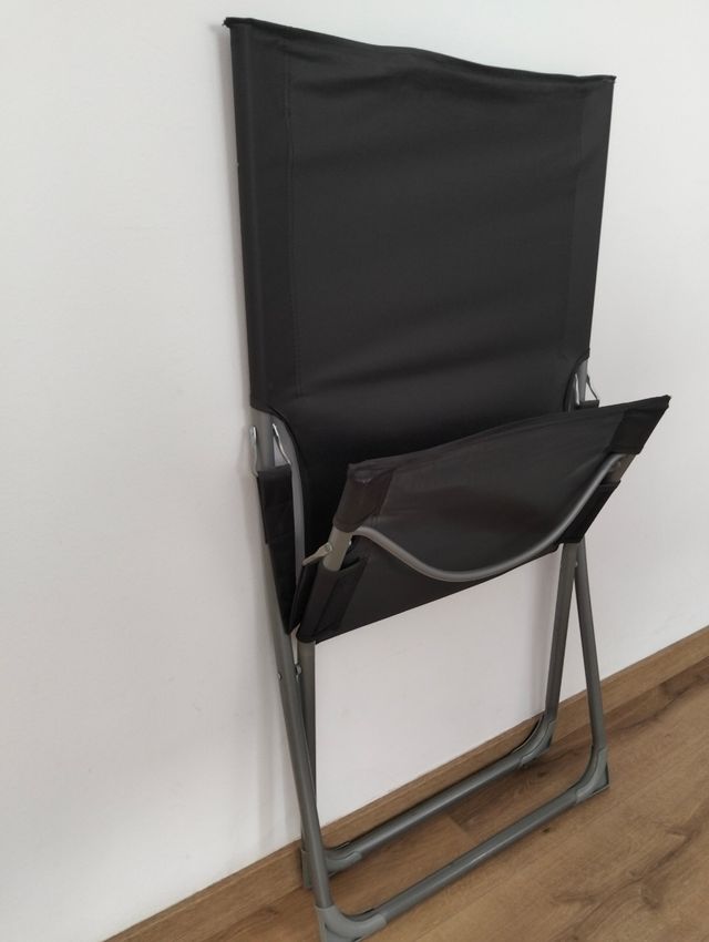 Silla Plegable Negra
