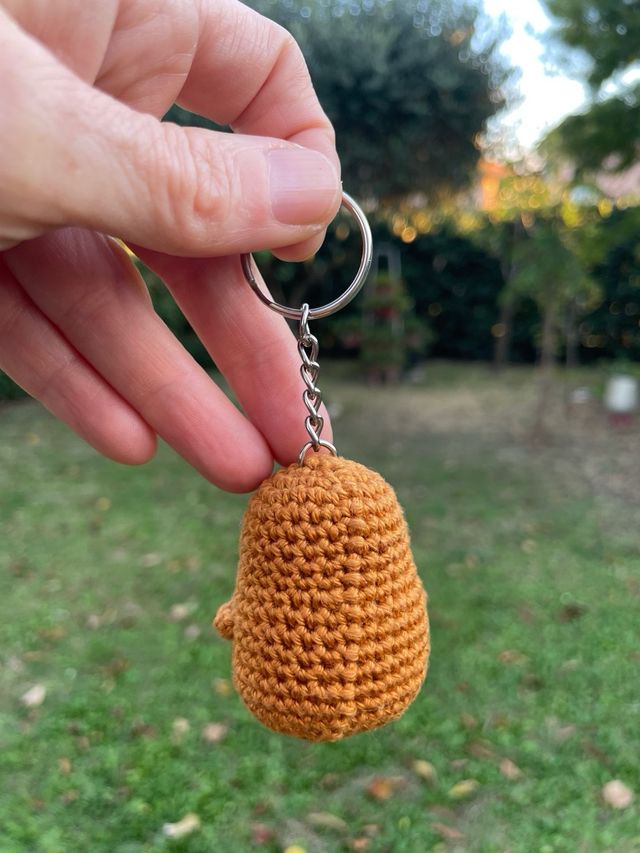 Portachiavi Patata Amigurumi