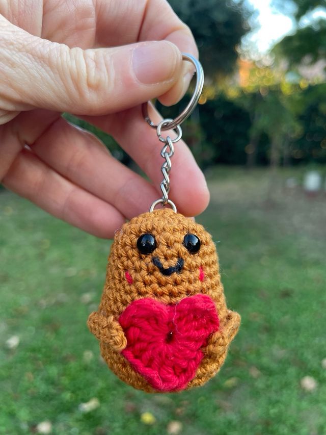 Portachiavi Patata Amigurumi