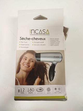 Secador de viaje Incasa 12V