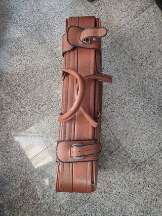 Maleta viaje marrón 72x49x22

