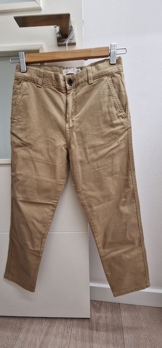 Pantalón chino niño camel