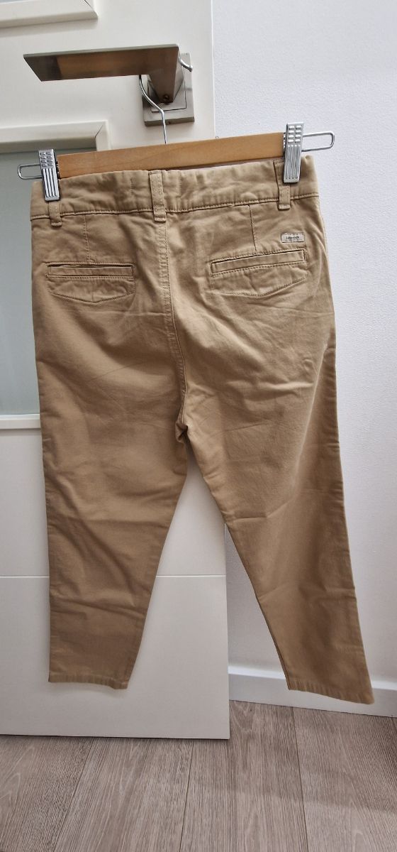 Pantalón chino niño camel