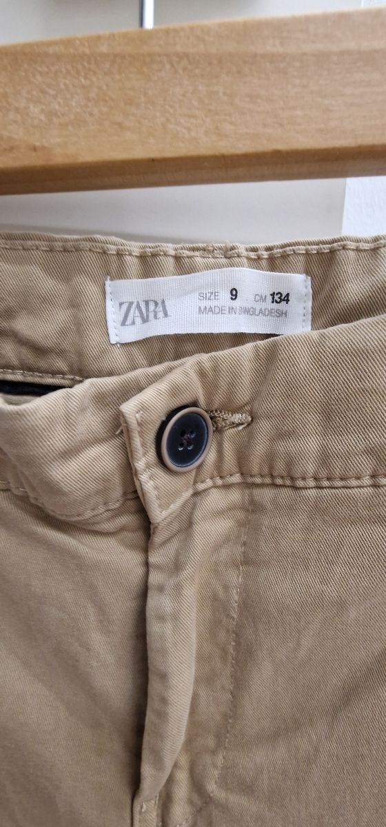Pantalón chino niño camel