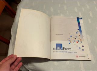 Libro de Inglés B1+ Intermediate. 
The Big Picture