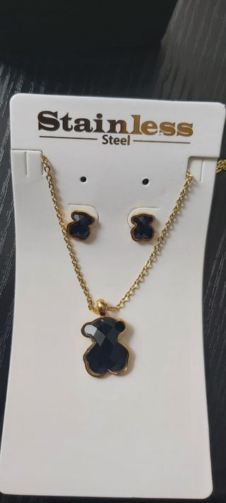 Oferta! Set Collar, colgante y pendientes elegante