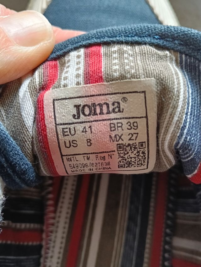 Zapatillas Joma azules