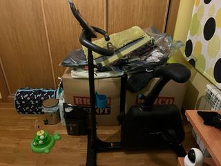 Bicicleta estática Domyos 500