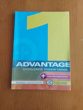 ADVANTAGE FOR BACHILLERATO 1. ST'S BOOK (2017)