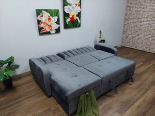 !!NUEVO!!!sofa cama con arcon y chaise longue!!