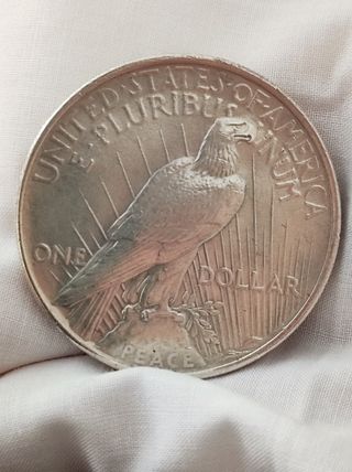 Estados Unidos 1 Dolar "Peace Dollar 1922  Plata