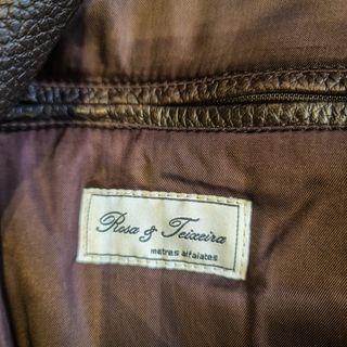 Casaco Bomber Pele LA MATTA Marrom