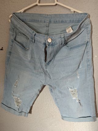 Shorts vaqueros rotos