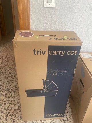 Silla paseo Nuna TRIV + capazo
