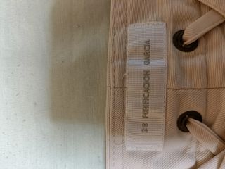 Pantalón Purificación García Beige M