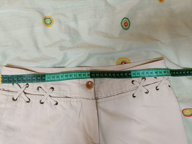 Pantalón Purificación García Beige M