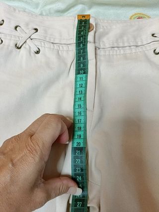 Pantalón Purificación García Beige M