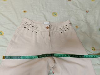 Pantalón Purificación García Beige M