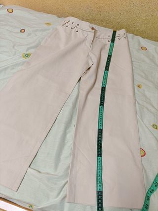Pantalón Purificación García Beige M