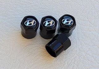 4 Tapones de Valvula Neumaticos Llantas Hyundai 