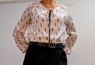 Blusa ARTLOVE rosa estampada