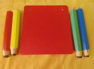 ¡NUEVO! 3 Sillas infantiles lápiz juegos colegio