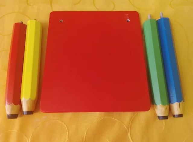 NUOVO! 3 Sedie per bambini giochi scolastici a matita