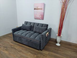 !!ENVIO GRATIS!!Sofá cama gris - 2 plazas