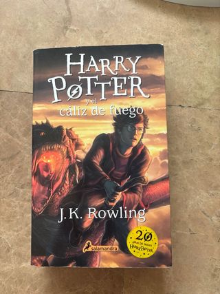 Harry Potter y el cáliz de fuego (Harry Potter 4)