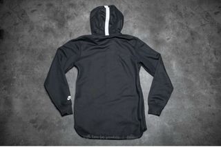 Felpa Nike Air nera con cappuccio