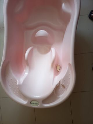 Bañera bebé Plastimar rosa