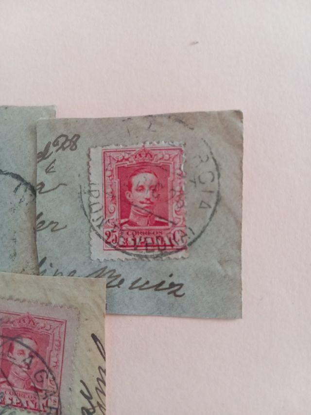 3
Sellos España 25 céntimos