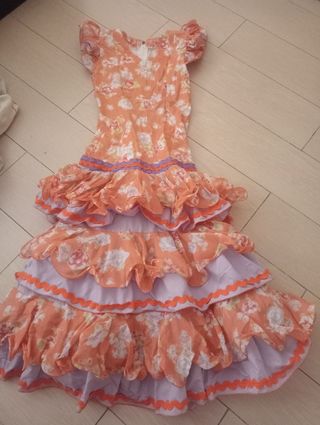 Traje gitana niña 10 a 12 años (115cm)