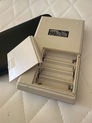 Casio fx-15: Calculadora científica vintage