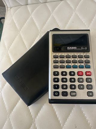 Casio fx-15: Calculadora científica vintage